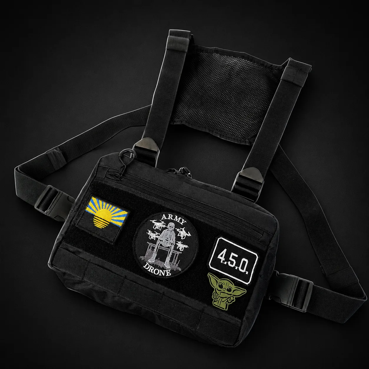 Нагрудна сумка MOLLE для патчів