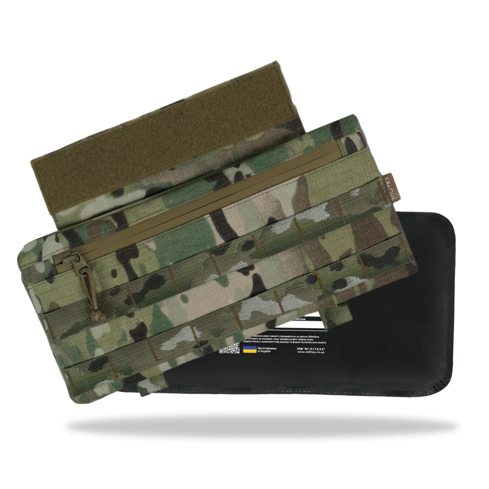 Захист живота Gen.2 з балістичним захистом 2 класу Militex CORDURA original USA Мультикам
