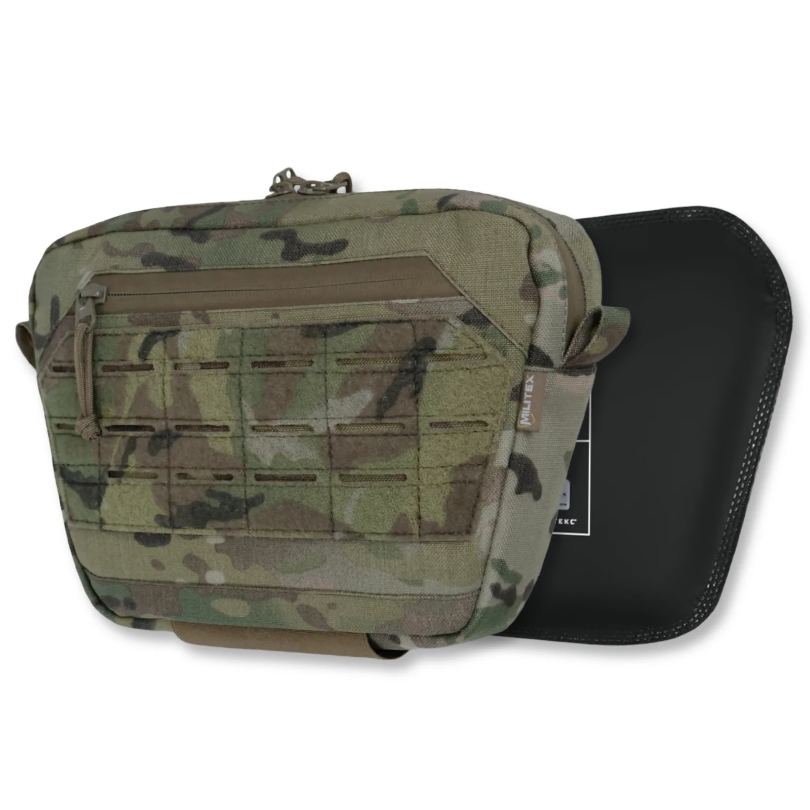 Сумка-напашник з балістичним захистом 1 класу Militex XL CORDURA original USA Мультикам