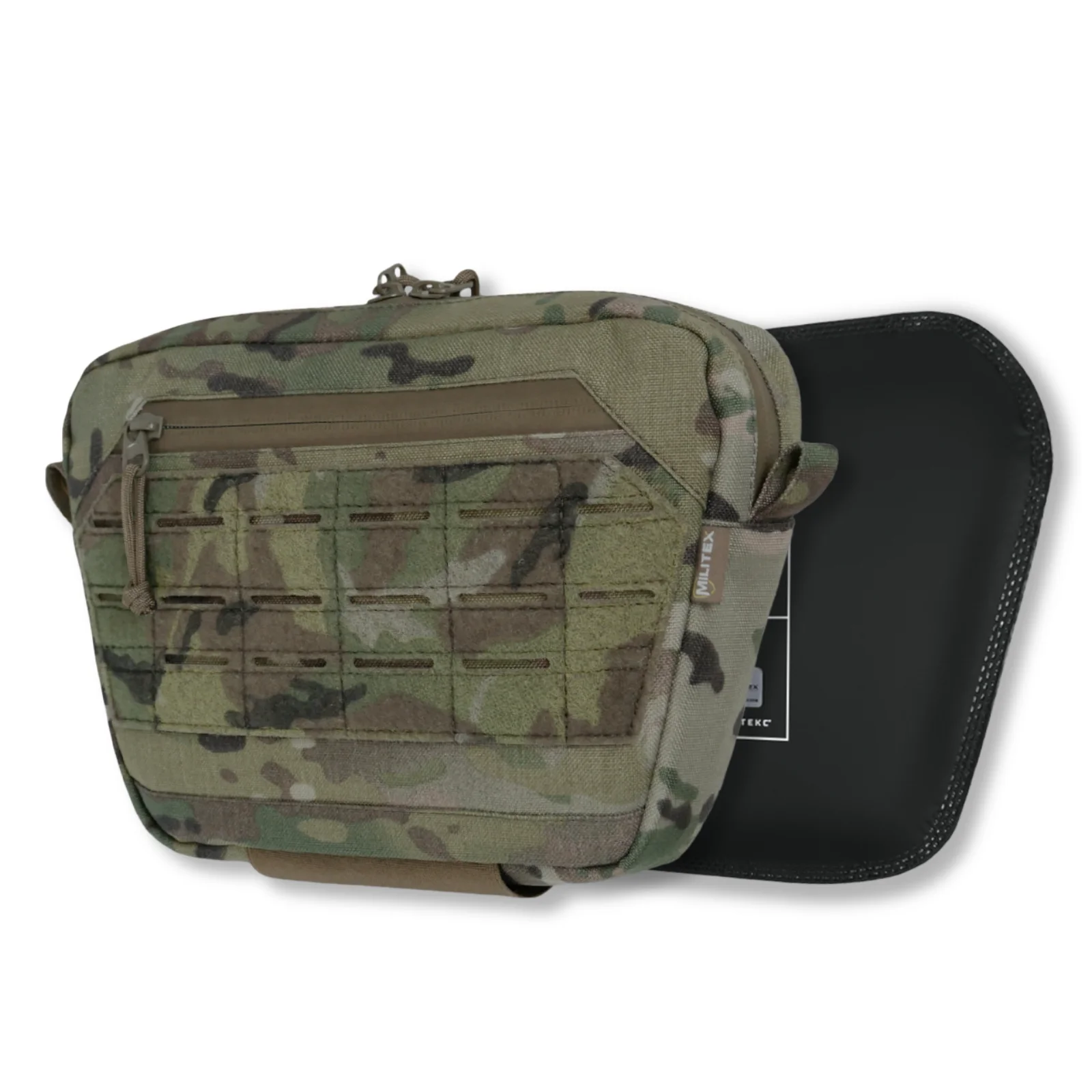 Комплект сумка-напашник M + балістичний захист 1 клас CORDURA original USA Militex