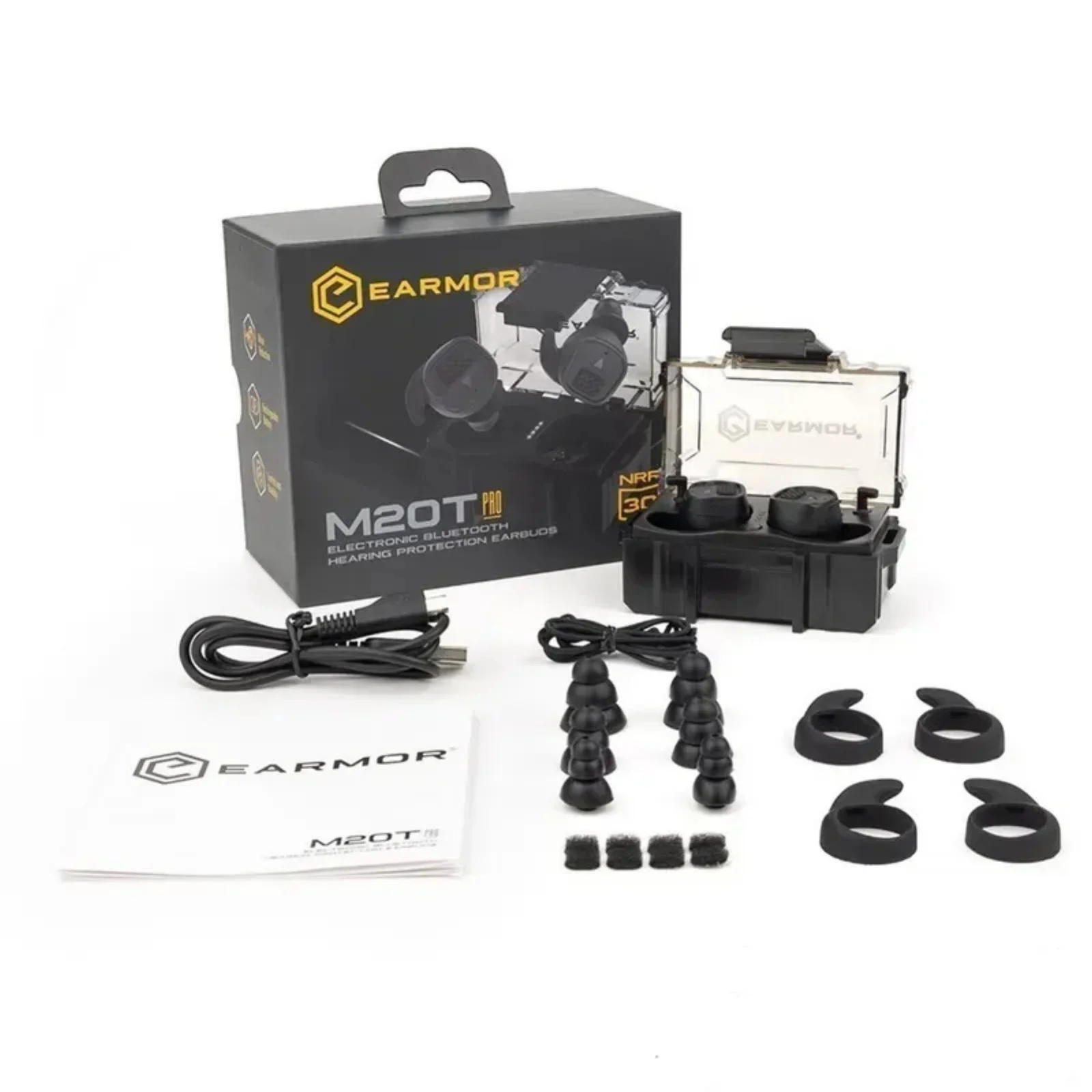 Активні захисні навушники-беруші Earmor M20T Pro Bluetooth