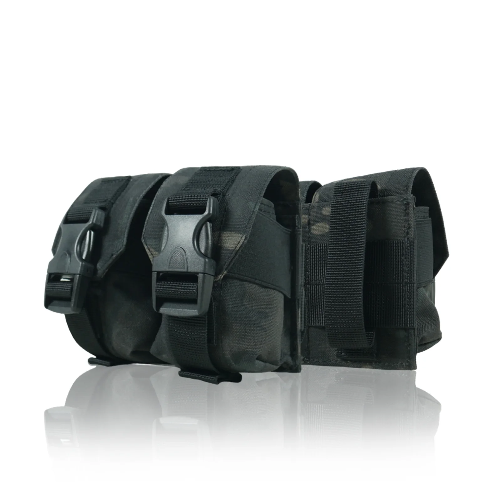 Підсумок під 2 гранати Kiborg GU Double Mag Pouch (Чорний мультикам)