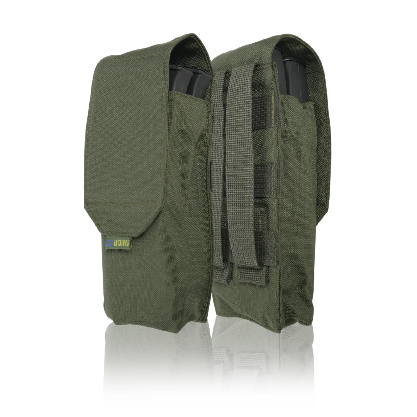 Підсумок під 2 магазина Kiborg GU Double Mag Pouch Хакі