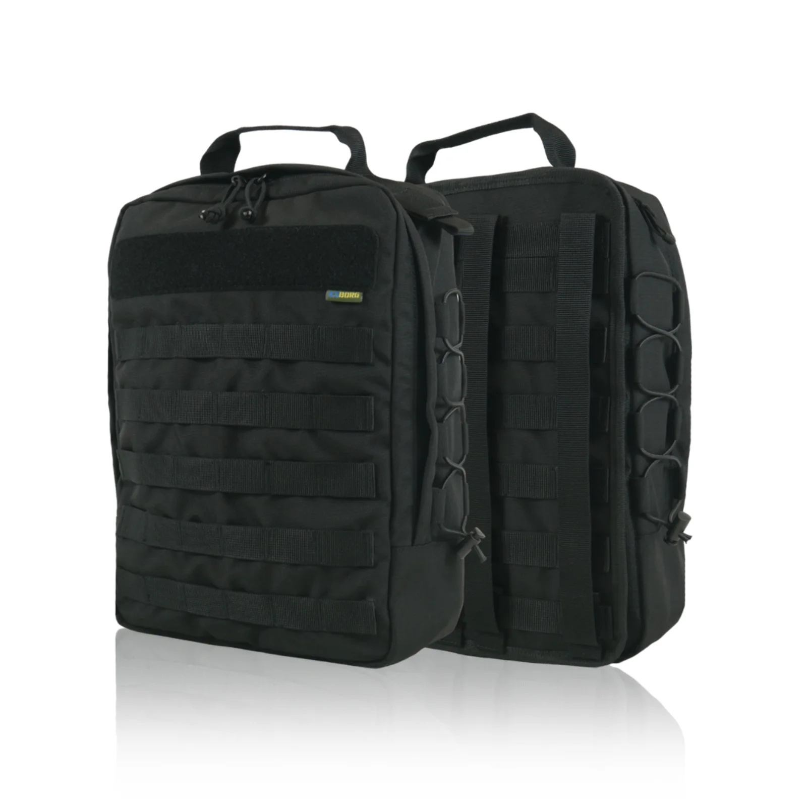 Рюкзак з MOLLE швидкоз'ємний чорний