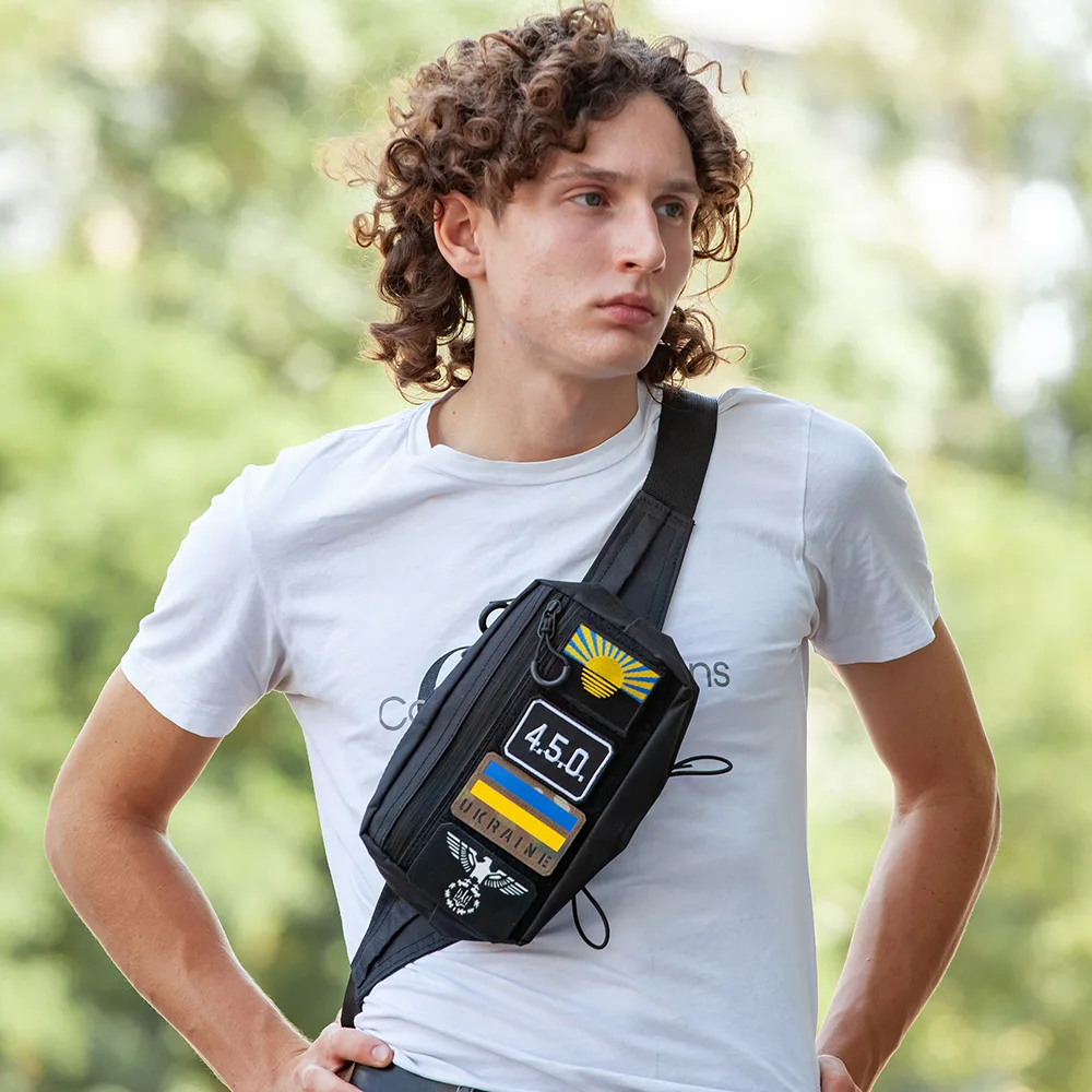 Тактична сумка бананка Cordura | Чоловіча/жіноча | Для спорту, міста, туризму